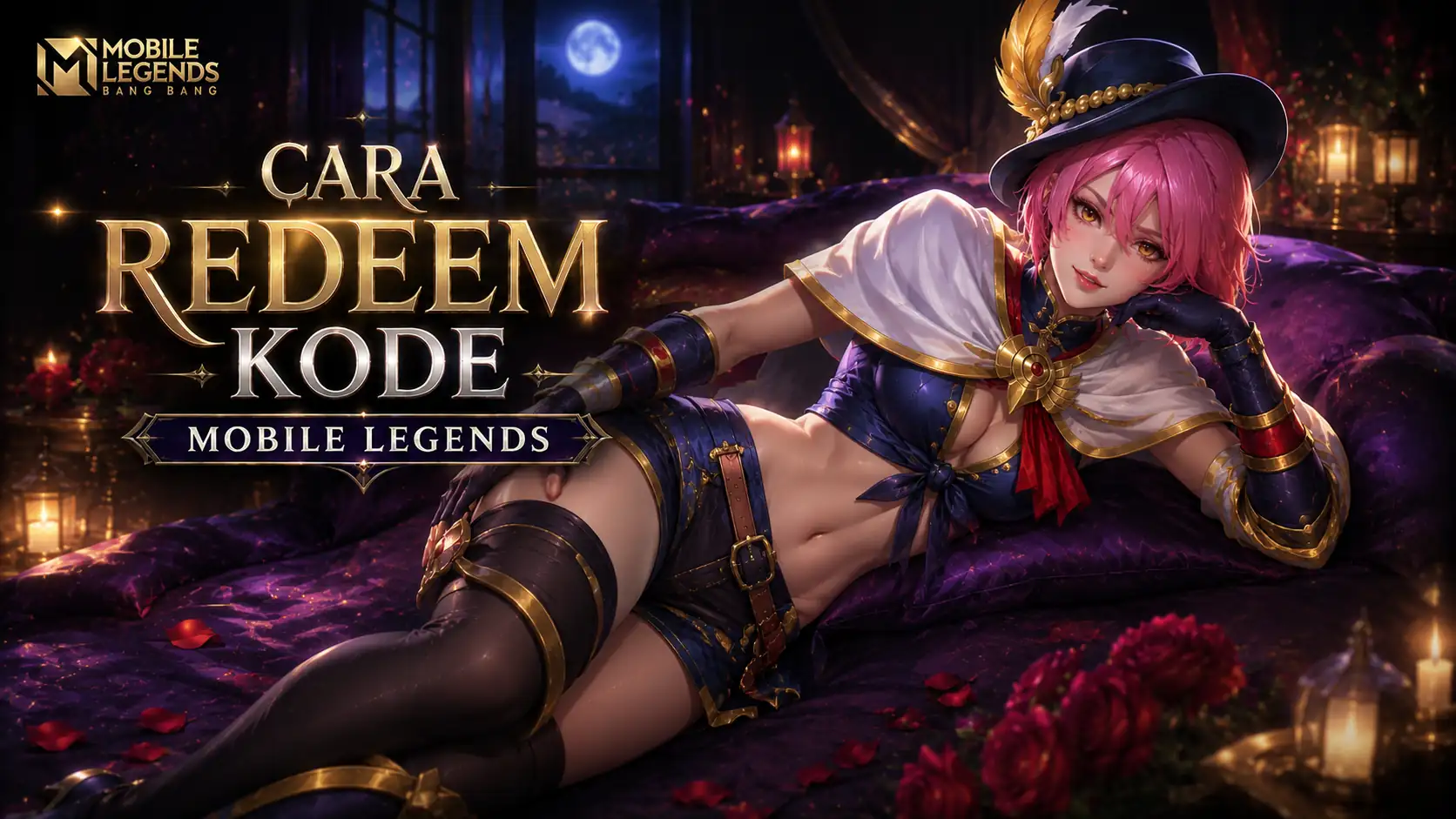cara redeem kode Mobile Legends 1