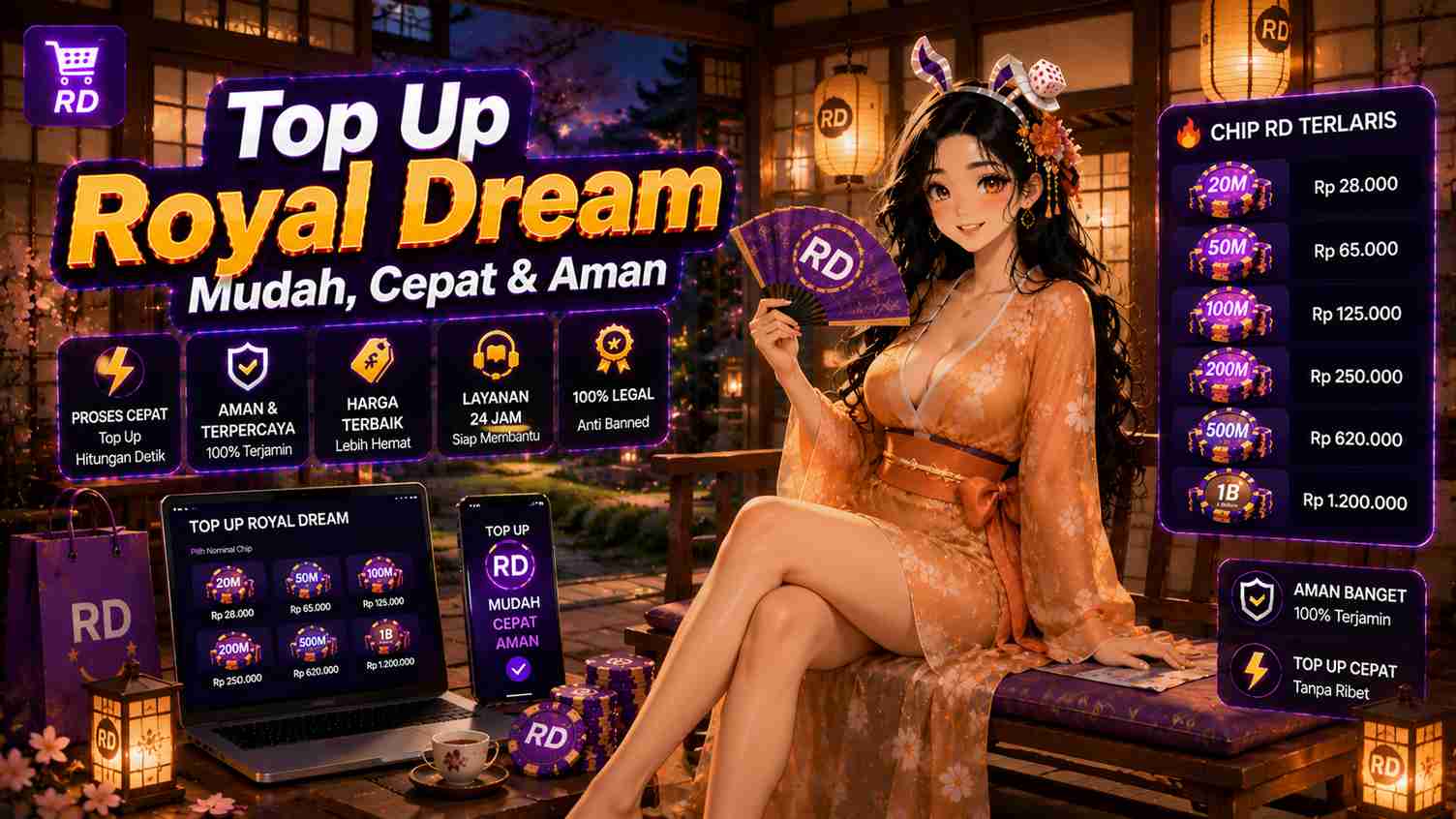 top up RD
