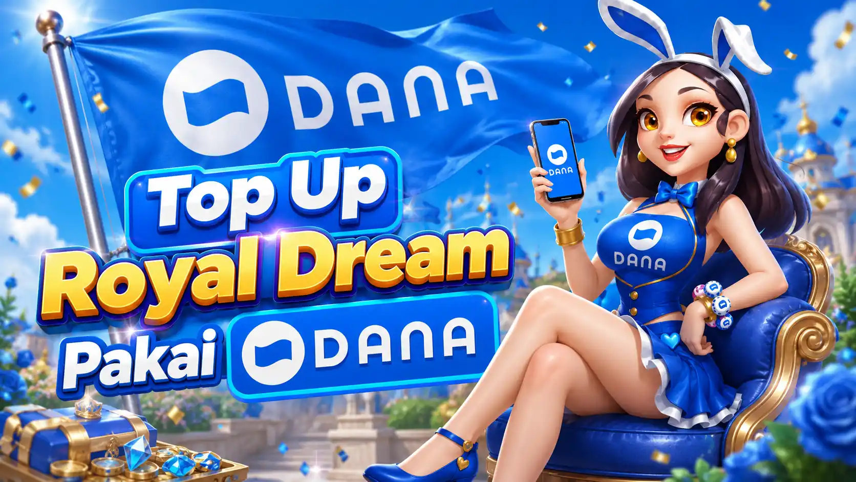 top up Royal Dream pakai DANA 0