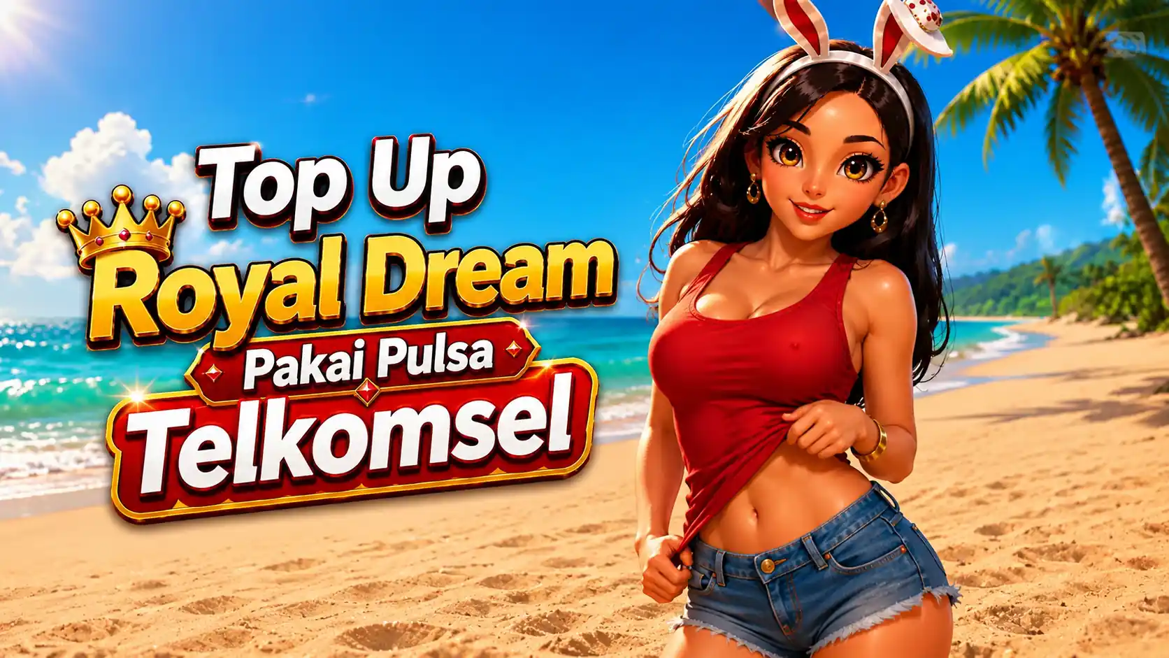 top up Royal Dream pakai pulsa Telkomsel c