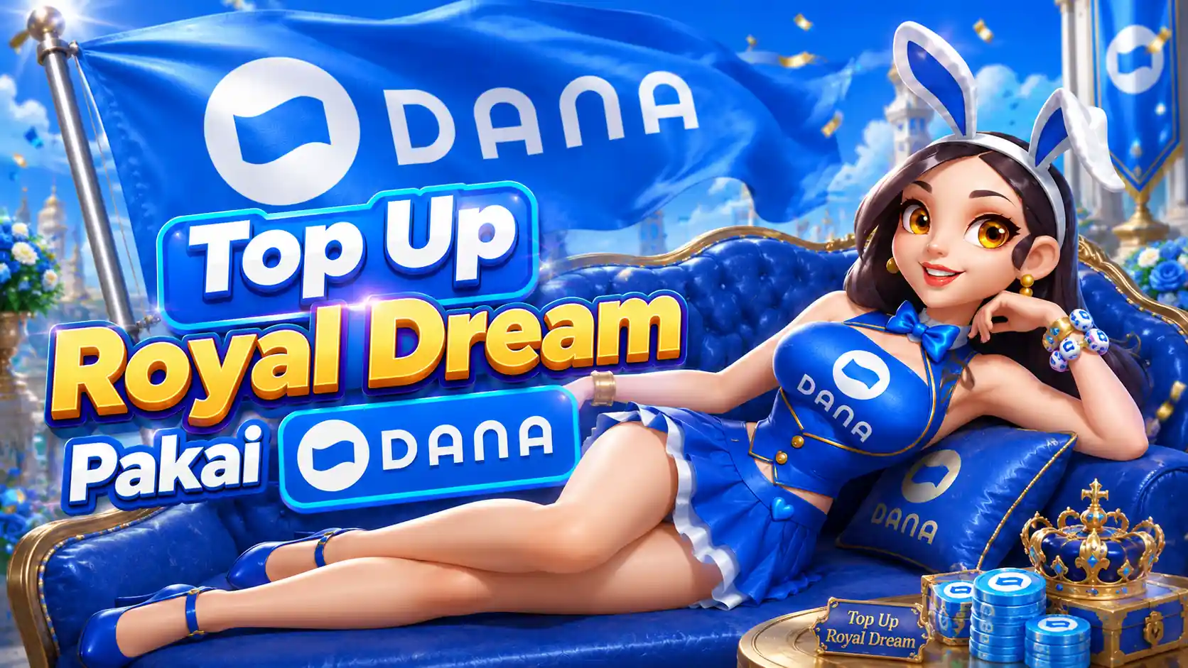 top up royal dream pakai DANA 1