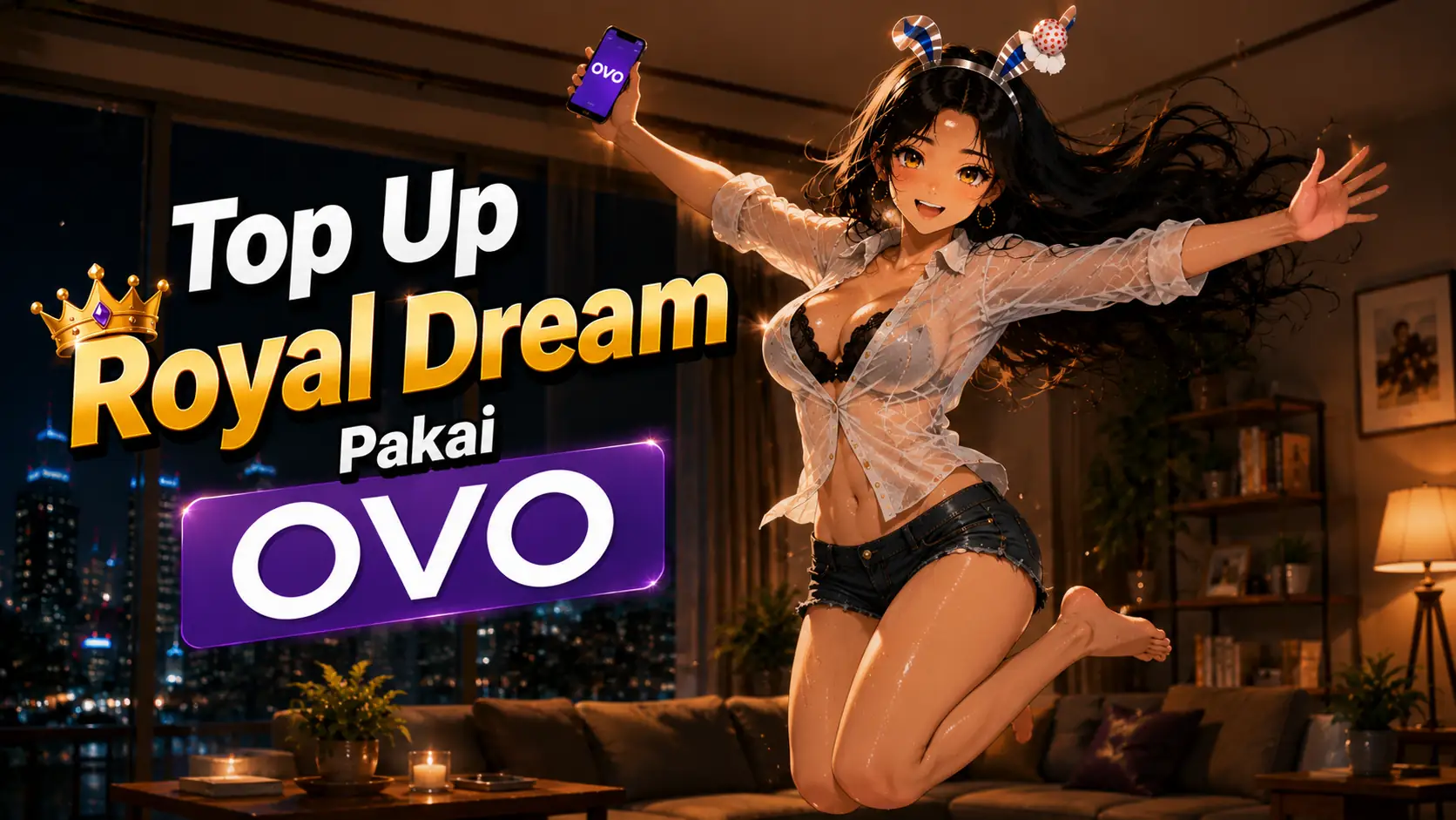 top up royal dream pakai OVO c