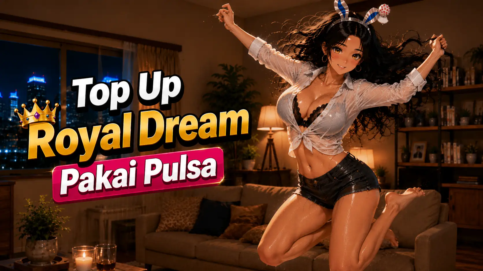 top up royal dream pakai pulsa d