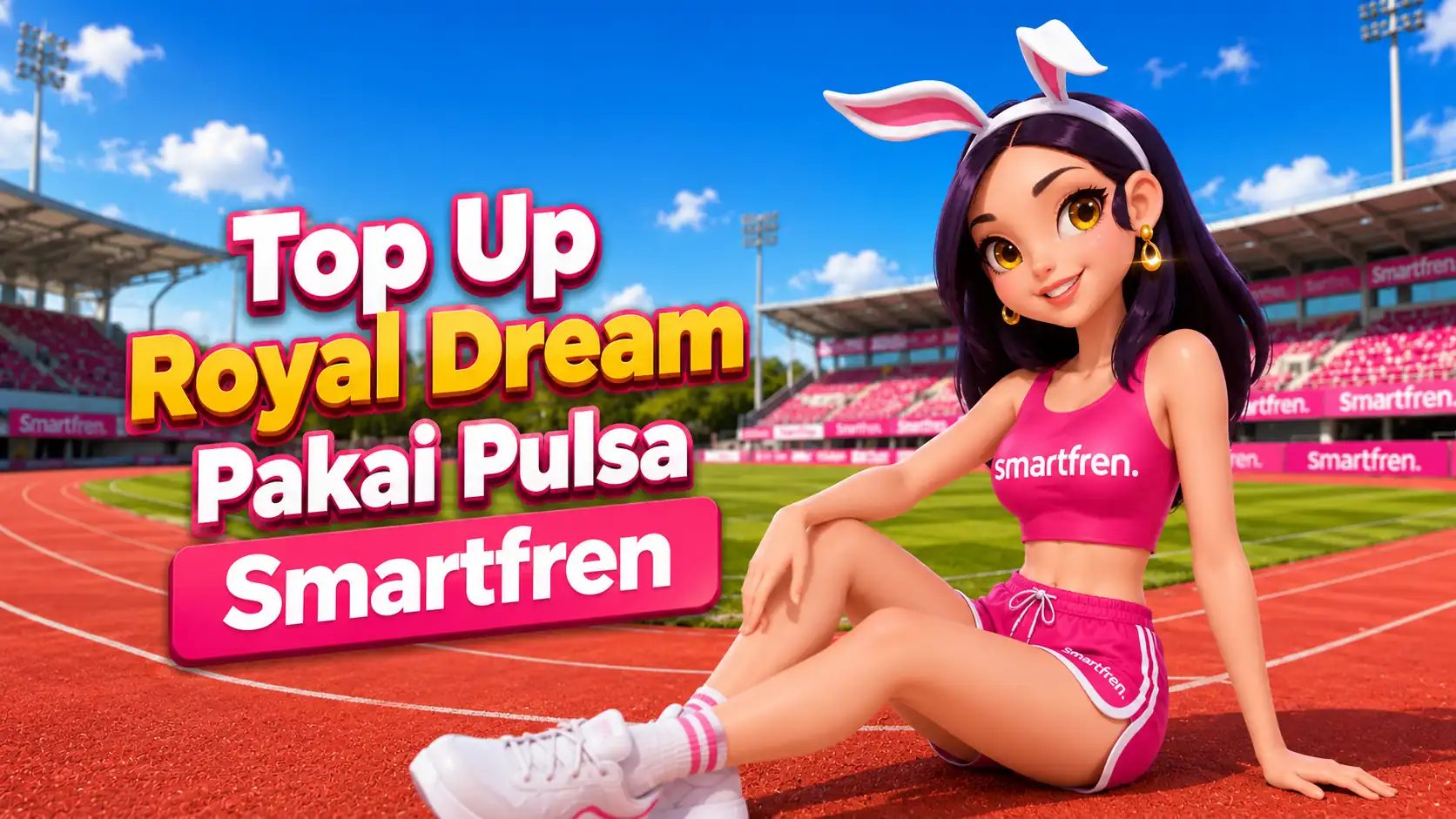 top up royal dream pakai pulsa smartfren c