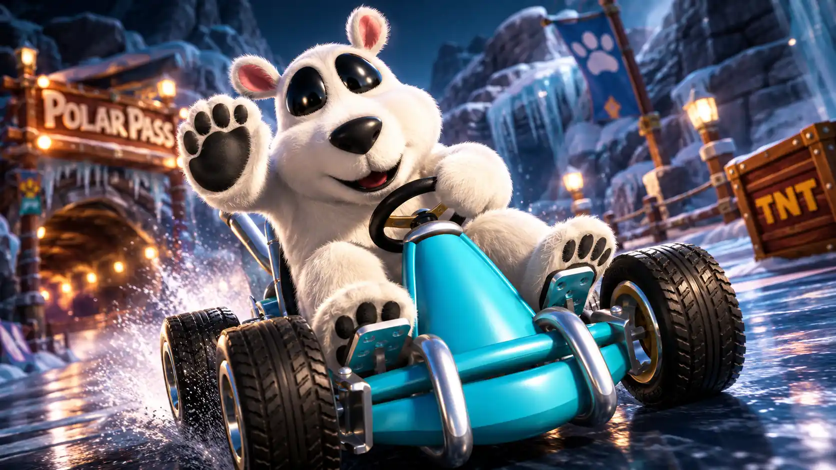 nama karakter ctr ps1 polar